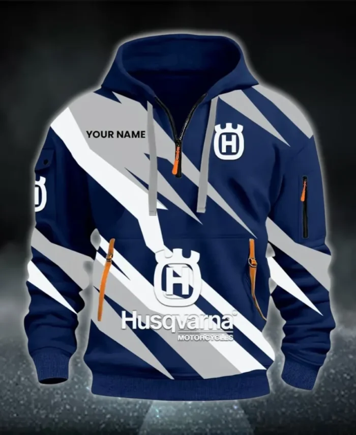 Off-Road Racer Hoodie Half Zip 3D Print, Lightweight & Comfortable Streetwear Hoodie CAR514100925000