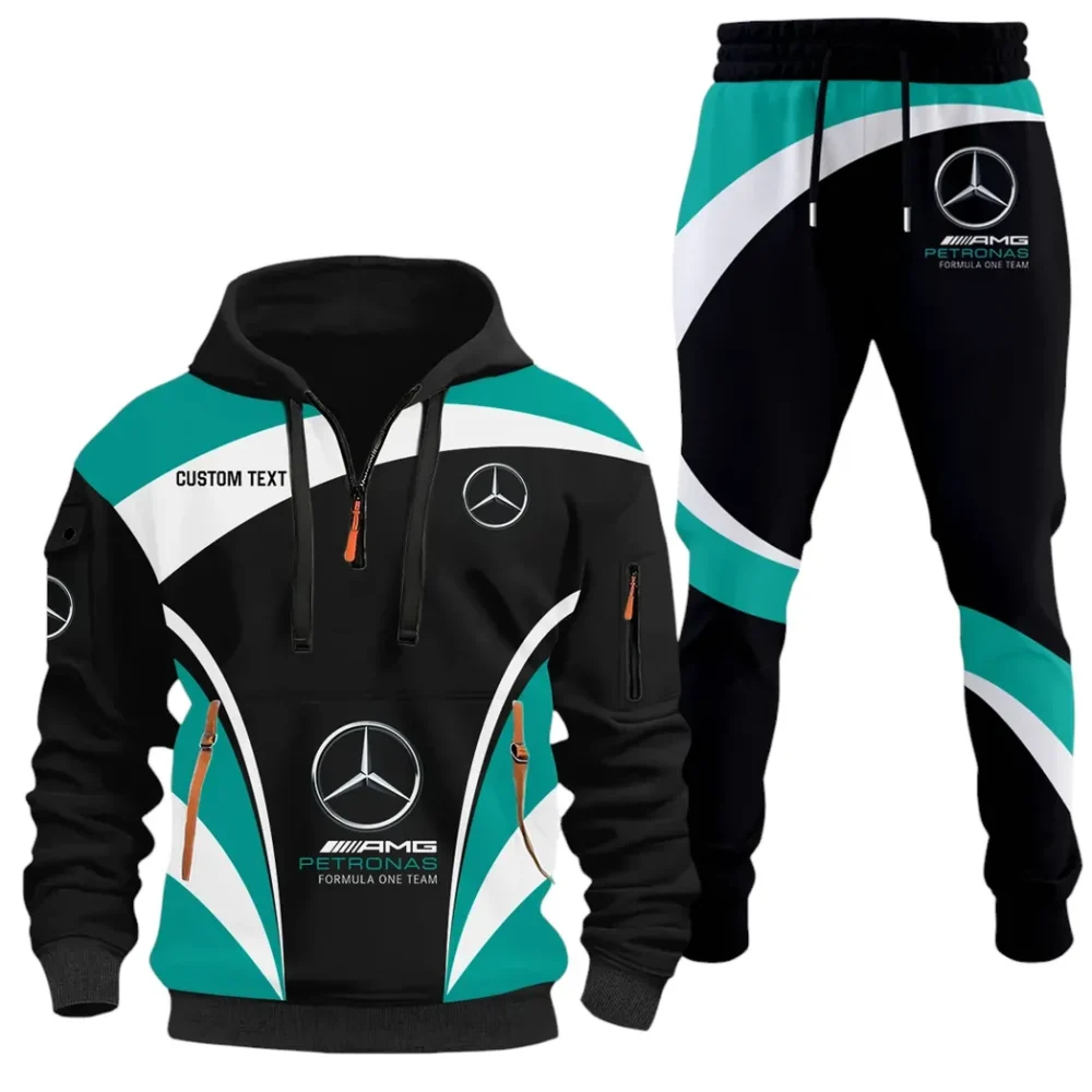 Everyday Gear Hoodie Half Zip x Sweatpants Set, Performance Drive Hoodie Combo CAR514100925001 - Image 2