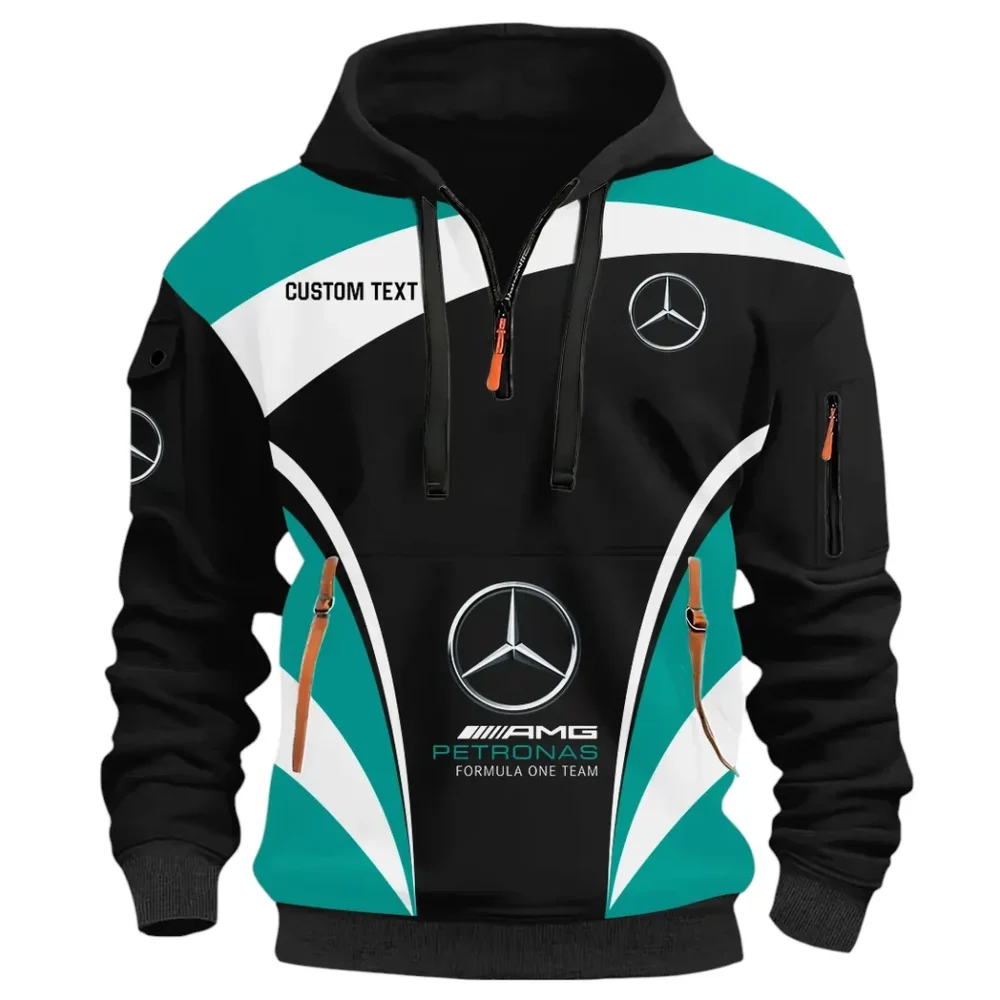 Everyday Gear Hoodie Half Zip 3D Print, Sporty & Casual Everyday Wear Hoodie CAR514100925001 - Image 3