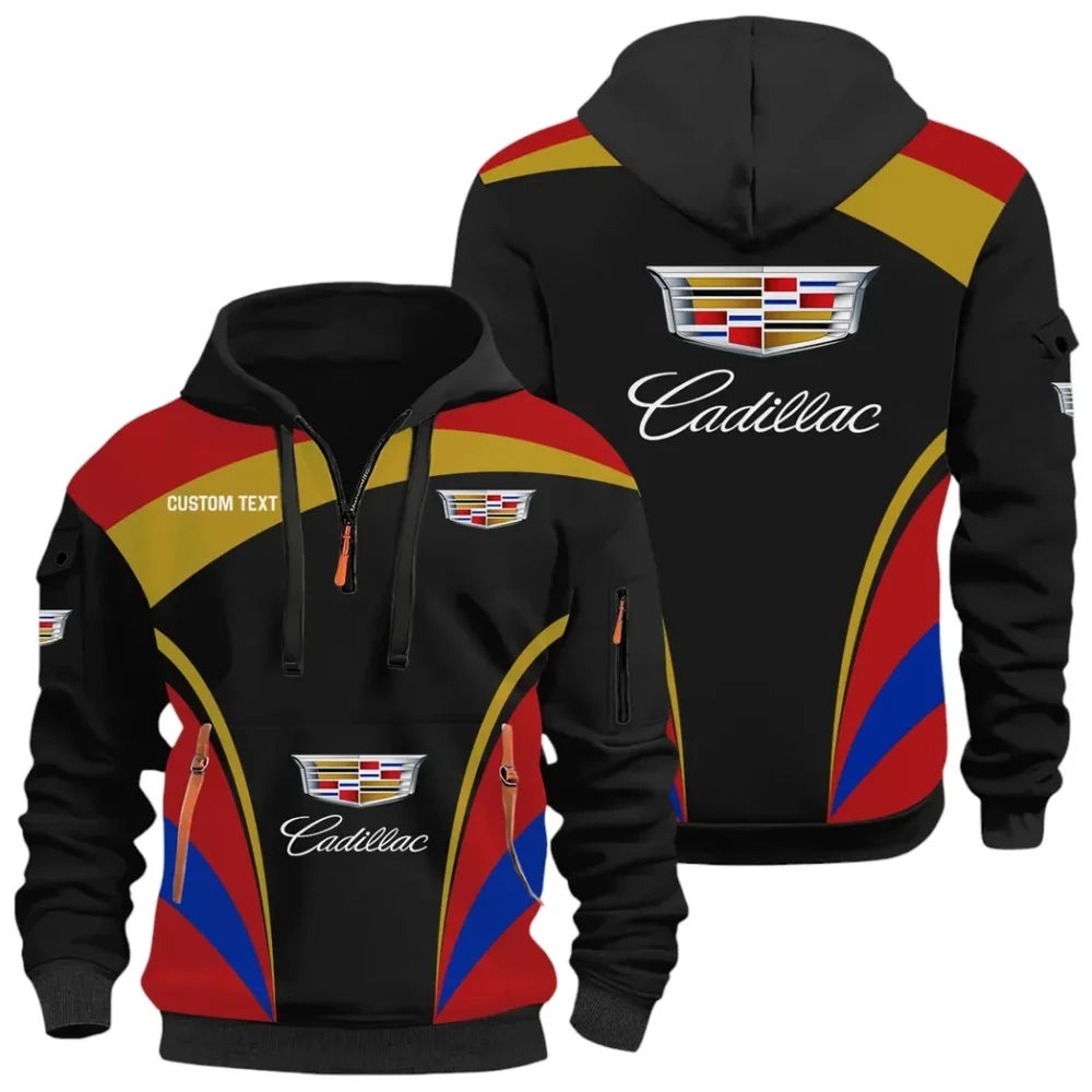 Urban Cruiser Hoodie Half Zip x Sweatpants Set, Automotive Streetwear Hoodie Set CAR514100925002 - Image 3