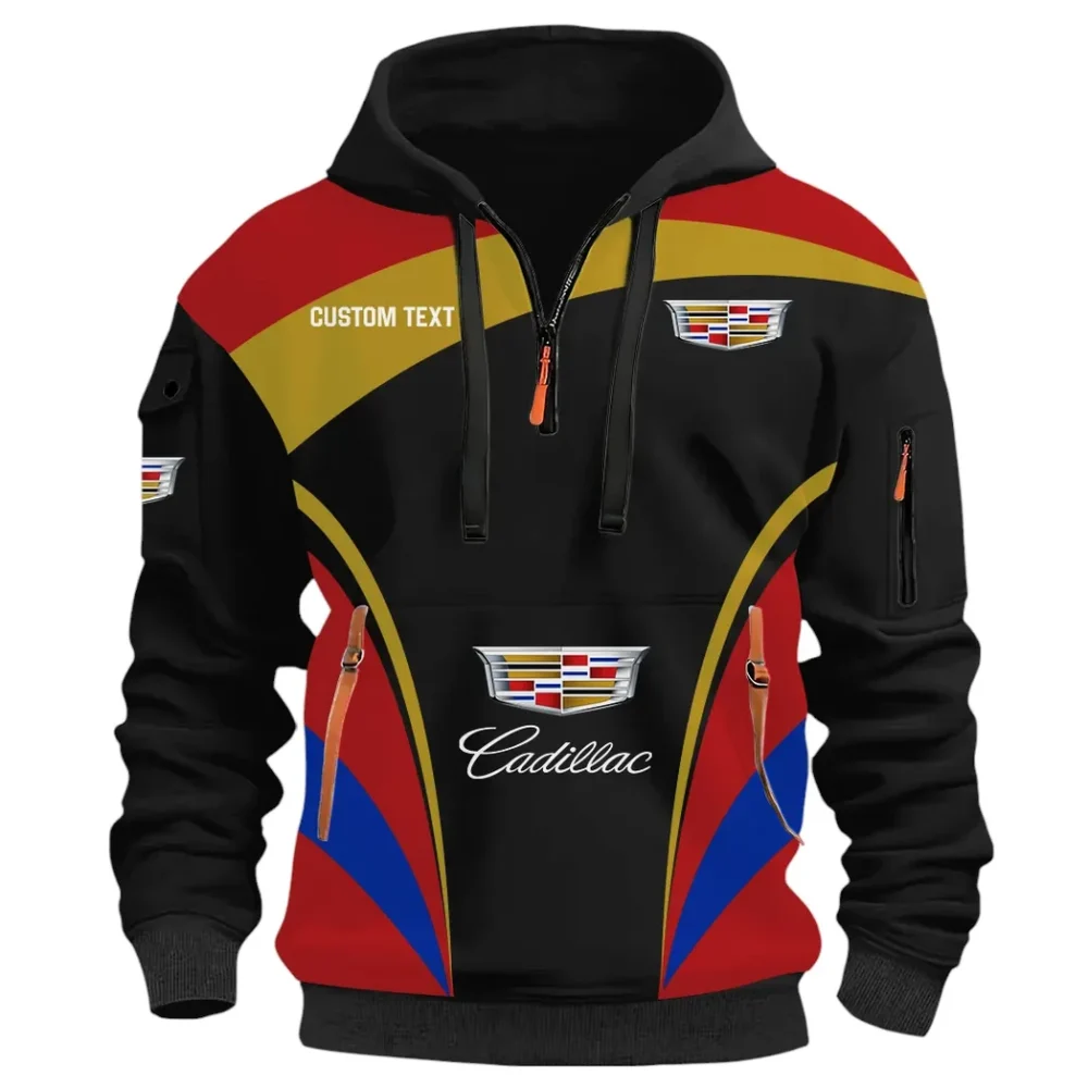 Urban Cruiser Hoodie Half Zip 3D Print, Urban Style & Relaxed Fit Hoodie CAR514100925002 - Image 3