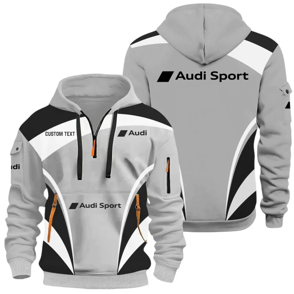 Built Fast Hoodie Half Zip x Sweatpants Set, Custom Road Lifestyle Hoodie Set CAR514100925009 - Image 3