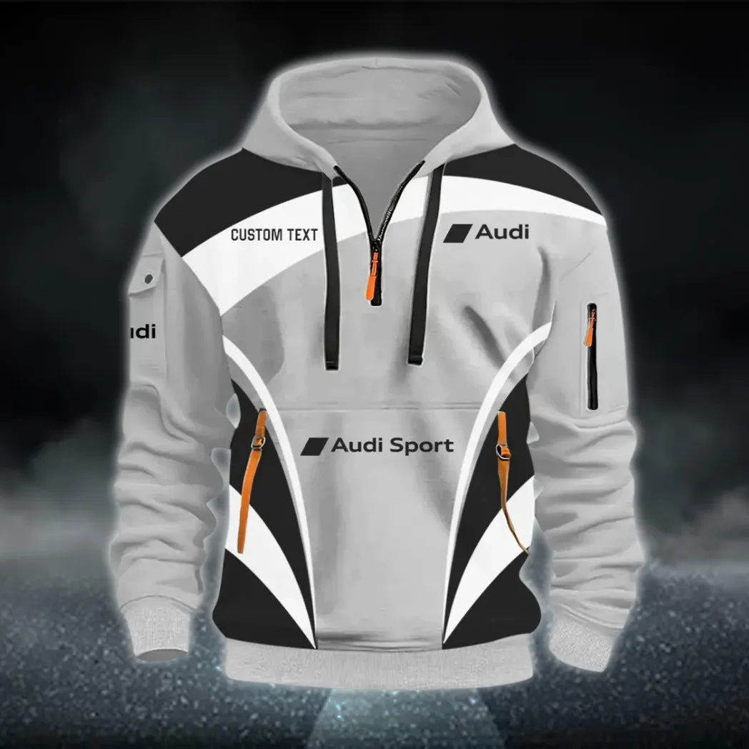Built Fast Hoodie Half Zip 3D Print, Comfortable Daily Wear CAR514100925009