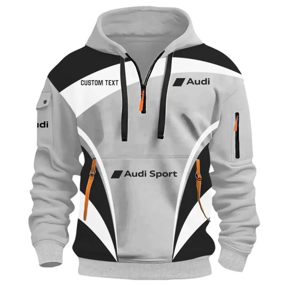 Built Fast Hoodie Half Zip 3D Print, Comfortable Daily Wear CAR514100925009 - Image 3