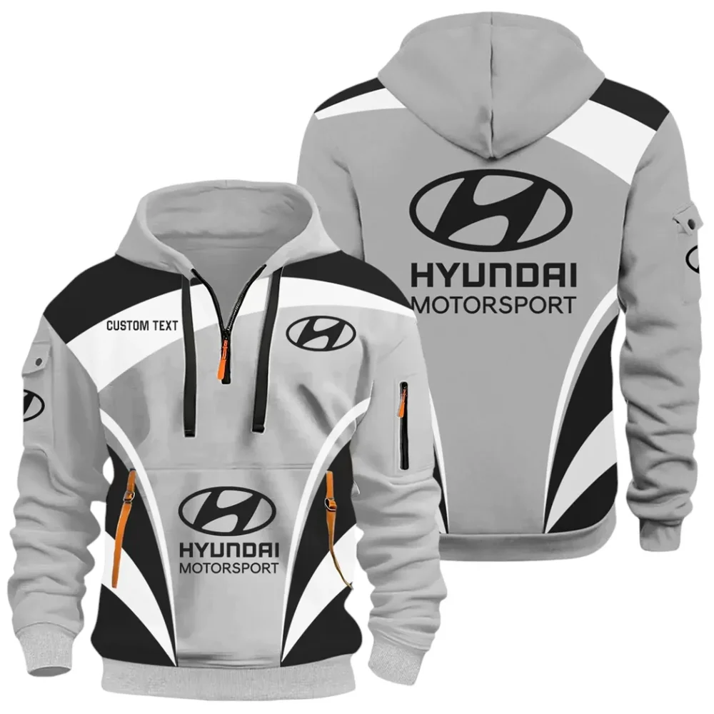 Passenger Vehicle Hoodie Half Zip 3D Print, Rugged Casual Hoodie CAR514100925010 - Image 2