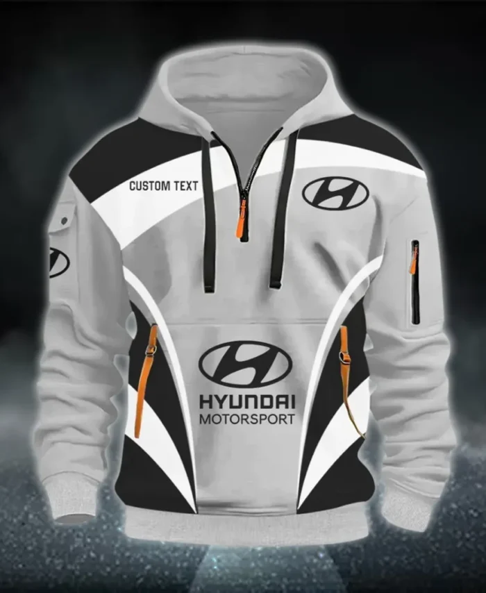 Passenger Vehicle Hoodie Half Zip 3D Print, Rugged Casual Hoodie CAR514100925010
