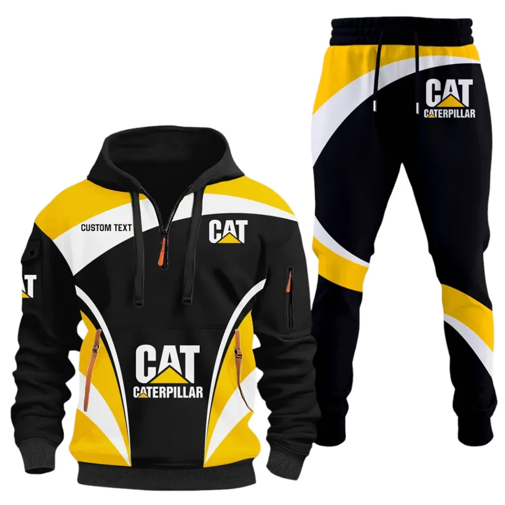 Mining Equipment Hoodie Half Zip x Sweatpants Set, Performance Drive Hoodie Combo CAR514100925011 - Image 2