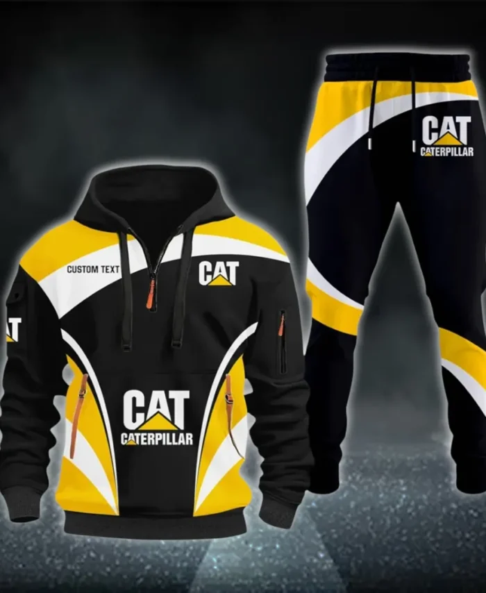 Mining Equipment Hoodie Half Zip x Sweatpants Set, Performance Drive Hoodie Combo CAR514100925011