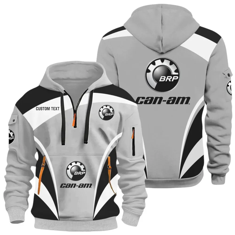 Racing Car Hoodie Half Zip 3D Print, Adventure-Ready Streetwear CAR514100925016 - Image 2
