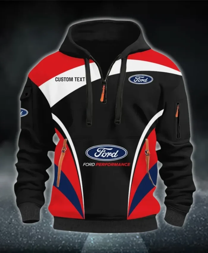 Durable Spirit Hoodie Half Zip 3D Print, Comfortable Daily Hoodie CAR514100925017