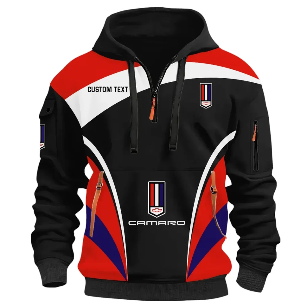 Street Racer Hoodie Half Zip 3D Print, Casual Street-Ready Hoodie CAR514100925018 - Image 3