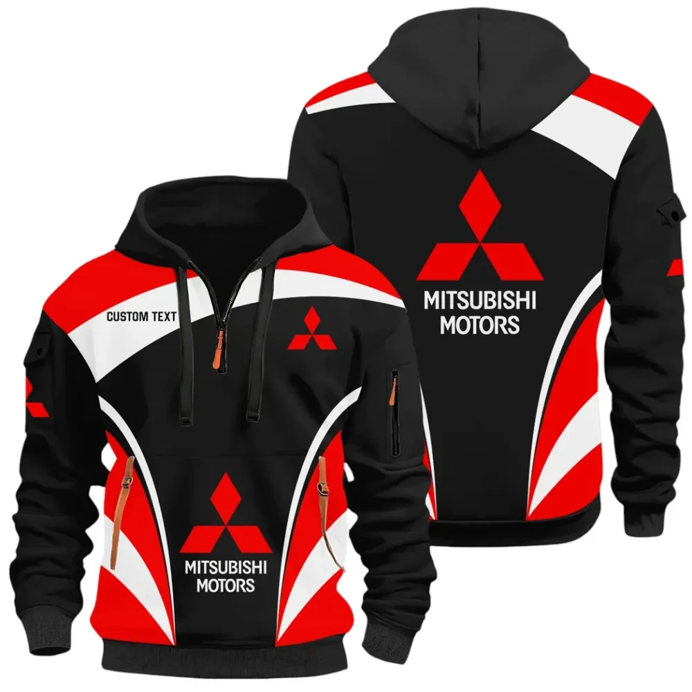 Off-Road SUV Hoodie Half Zip x Sweatpants Set, Engineered Driver's Hoodie Outfit CAR514100925019 - Image 3