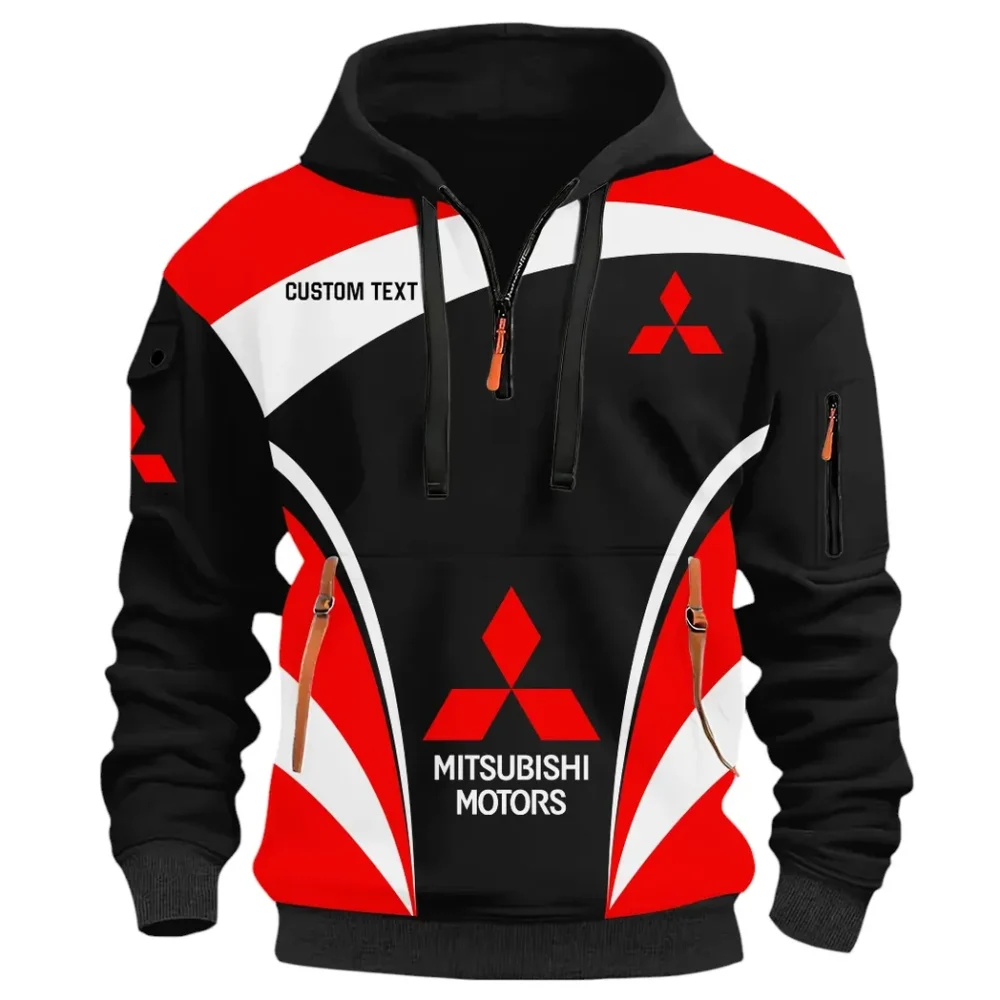 Off-Road SUV Hoodie Half Zip 3D Print, Sporty Urban Comfort Hoodie CAR514100925019 - Image 3