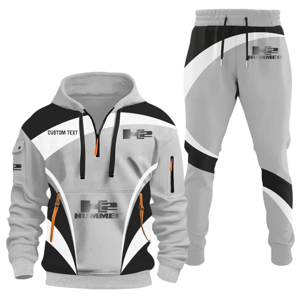 Extreme Terrain SUV Hoodie Half Zip x Sweatpants Set, Custom Car Enthusiast Outfit CAR514100925020 - Image 2