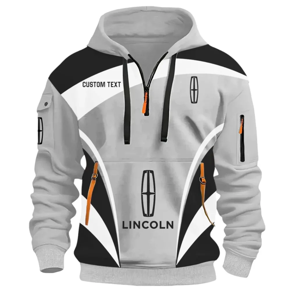 Comfort-Oriented Ride Hoodie Half Zip 3D Print, Everyday Comfortable Hoodie CAR514100925021 - Image 3