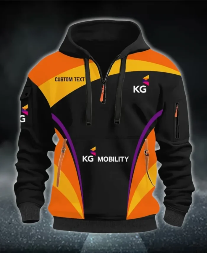 Racing Motor Hoodie Half Zip 3D Print, Sporty Urban Hoodie Style CAR514100925023