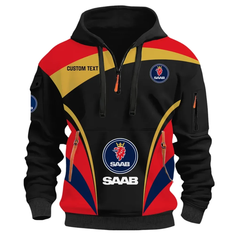 Utility Auto Hoodie Half Zip 3D Print, Adventure & Urban Fit Hoodie CAR514100925028 - Image 3