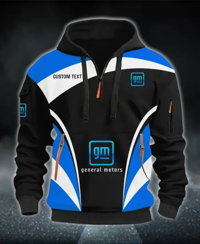 Motor Vehicle Maker Hoodie Half Zip 3D Print, Comfortable Urban Hoodie CAR514100925030