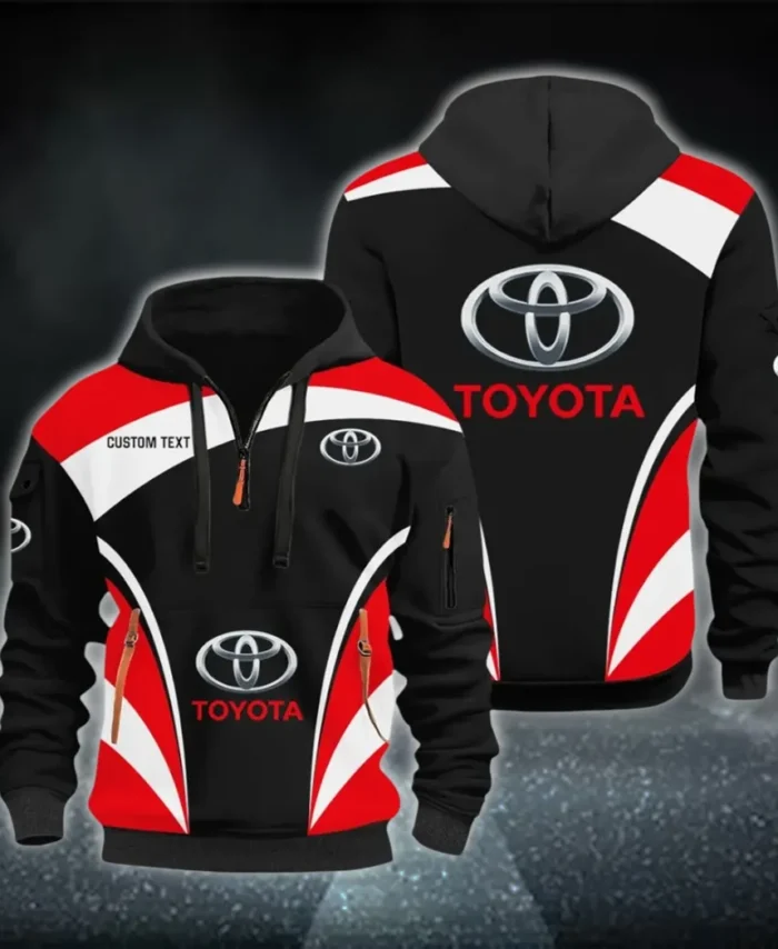 Off-Road SUV Hoodie Half Zip 3D Print, Everyday Casual Hoodie CAR514100925031
