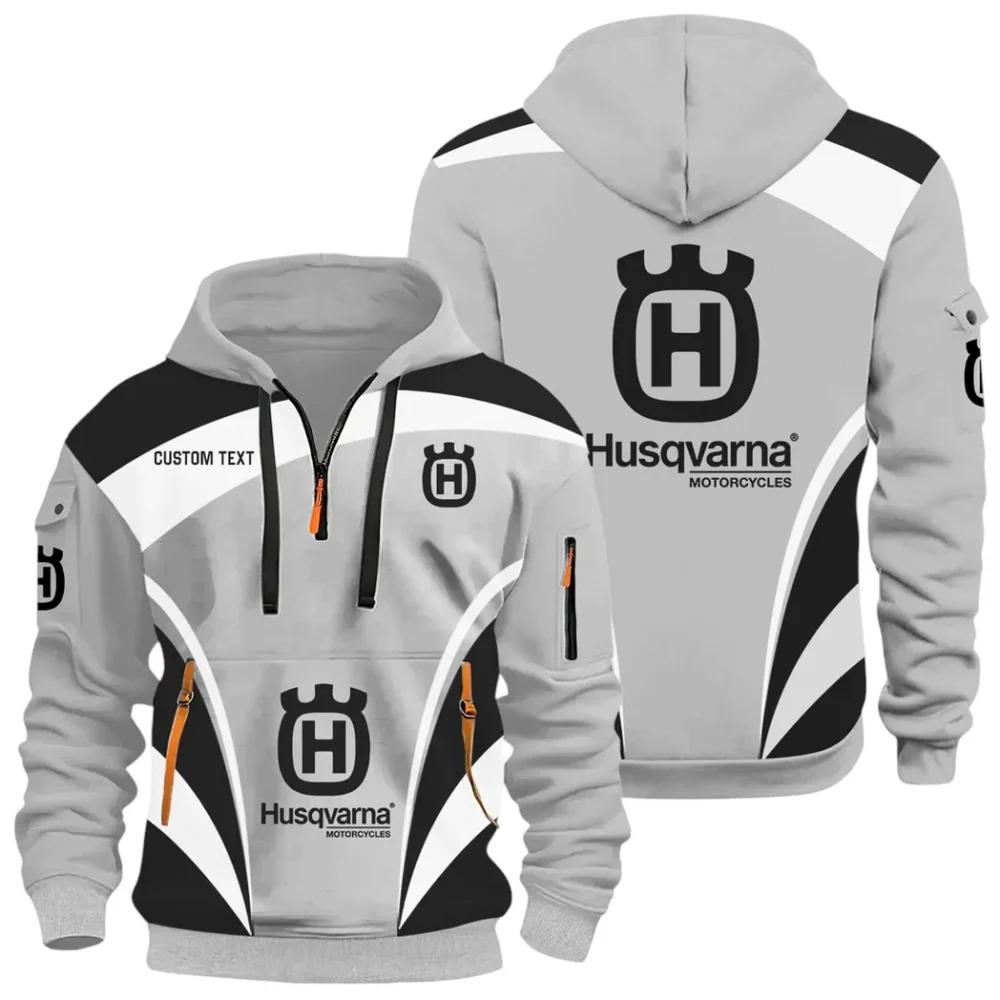 High-Performance Car Hoodie Half Zip 3D Print, {phrase hoodie} CAR514100925032 - Image 2