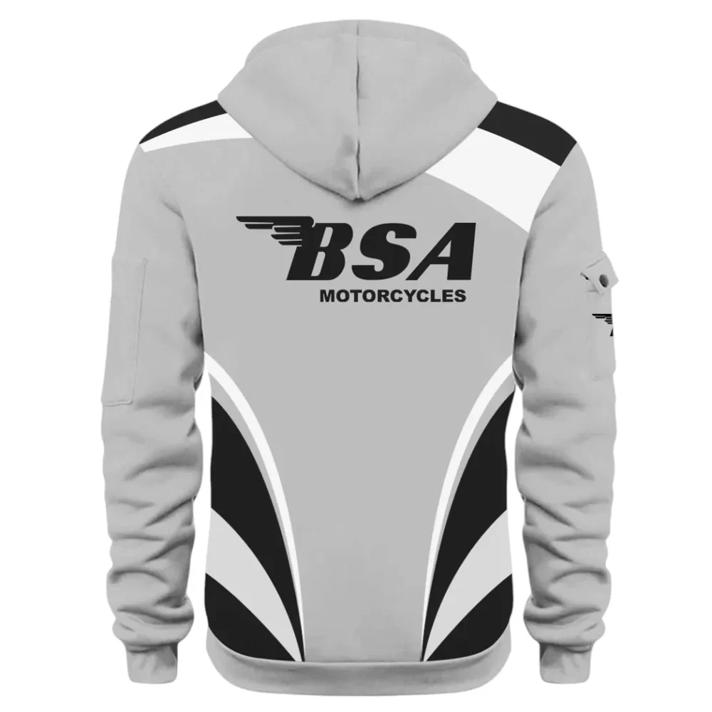 Heritage Two-Wheeler Hoodie Half Zip 3D Print, Adventure-Ready Comfortable Hoodie CAR514100925036 - Image 4