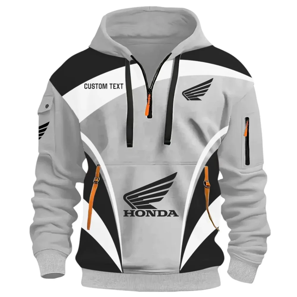 Cruiser Hoodie Half Zip 3D Print, Rugged & Comfortable Streetwear Outfit CAR514100925038 - Image 3
