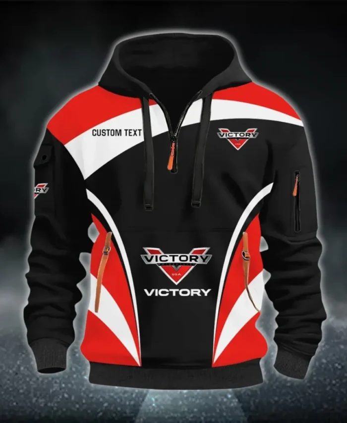 Heavyweight Motorcycle Hoodie Half Zip 3D Print, Classic Comfortable Hoodie Style CAR514100925040