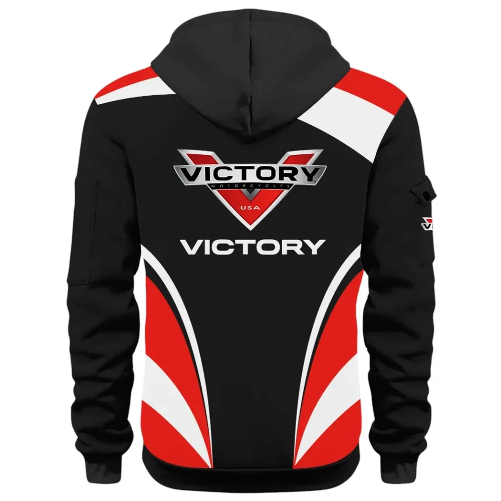 Heavyweight Motorcycle Hoodie Half Zip 3D Print, Classic Comfortable Hoodie Style CAR514100925040 - Image 4
