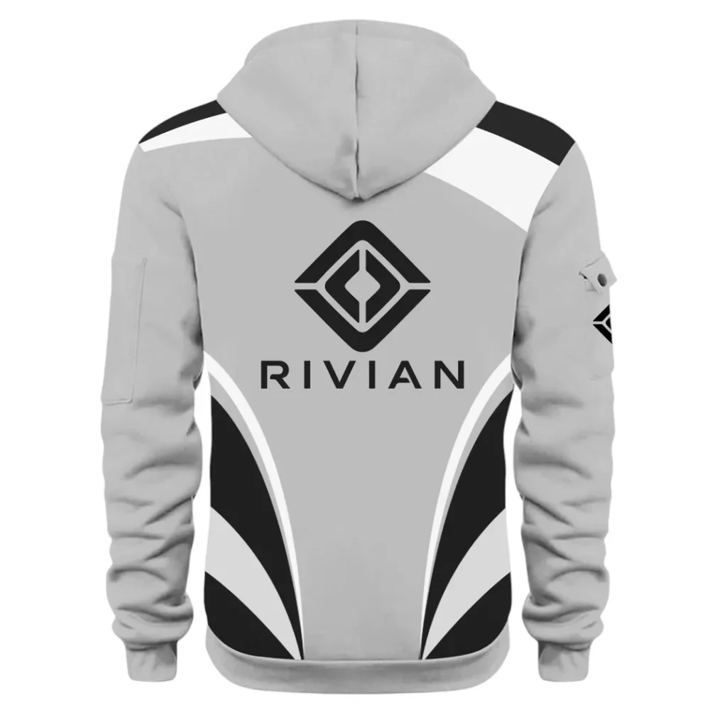 Racing Car Hoodie Half Zip 3D Print, Street-Ready Casual Hoodie CAR514100925041 - Image 4