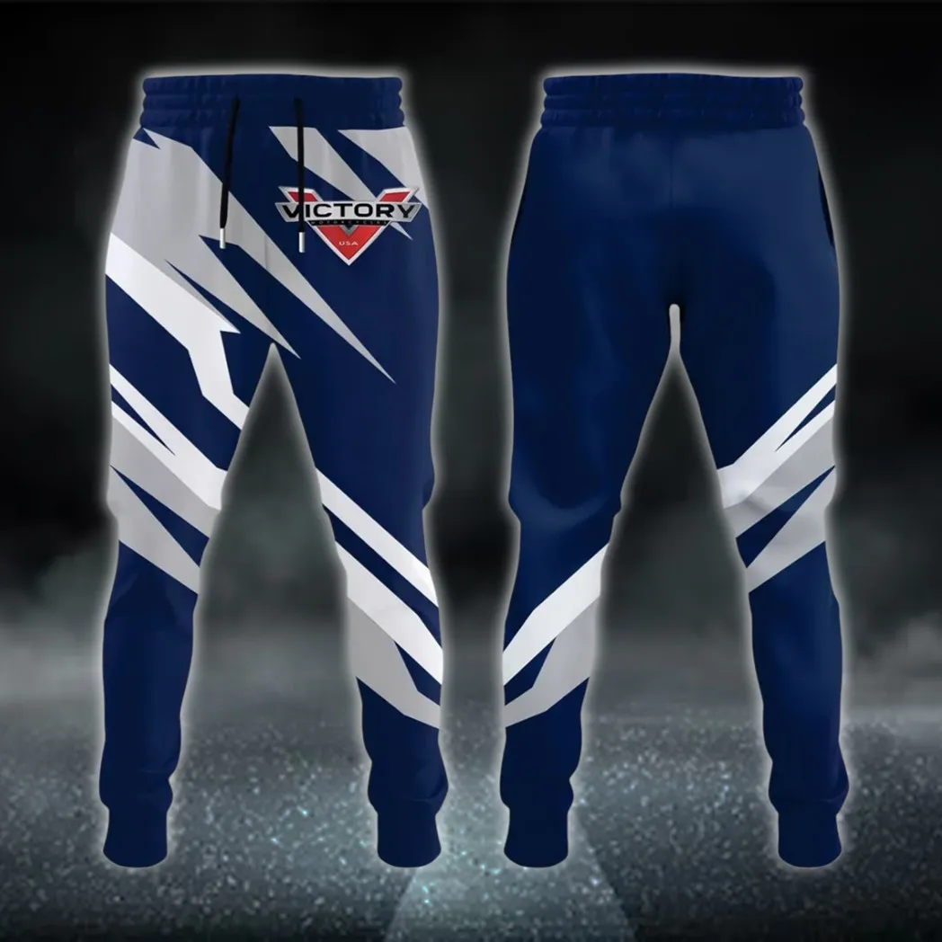 American V-Twin Sweatpants 3D Print, Auto-Inspired Casual Sweatpants CAR514100925045