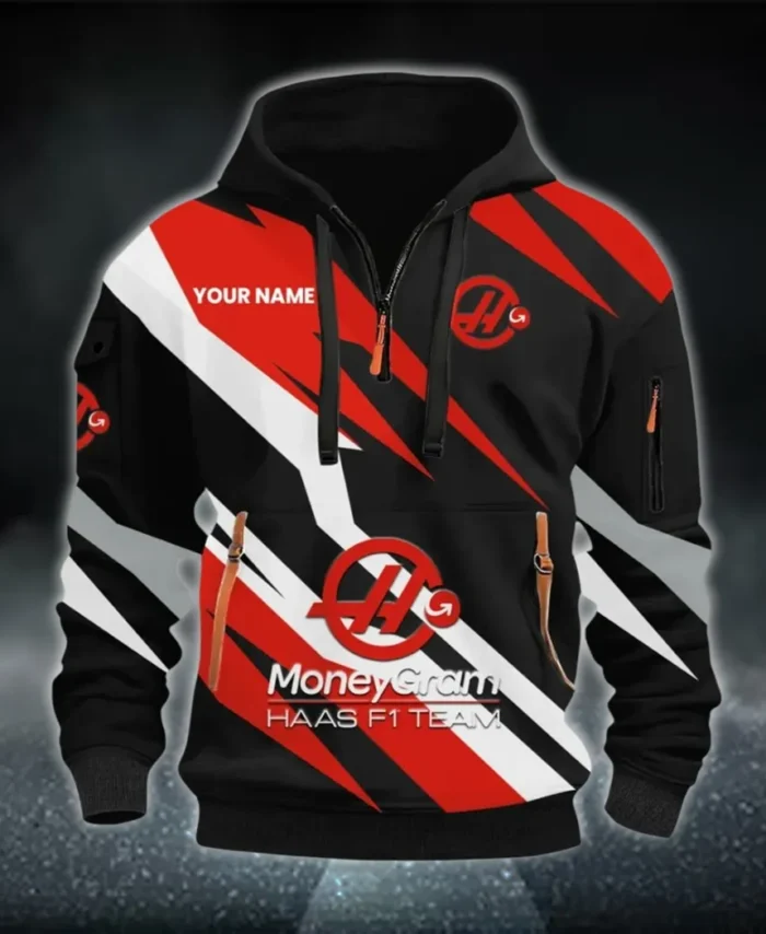 Racing Car Hoodie Half Zip 3D Print, Sporty & Street-Ready Hoodie CAR514100925046