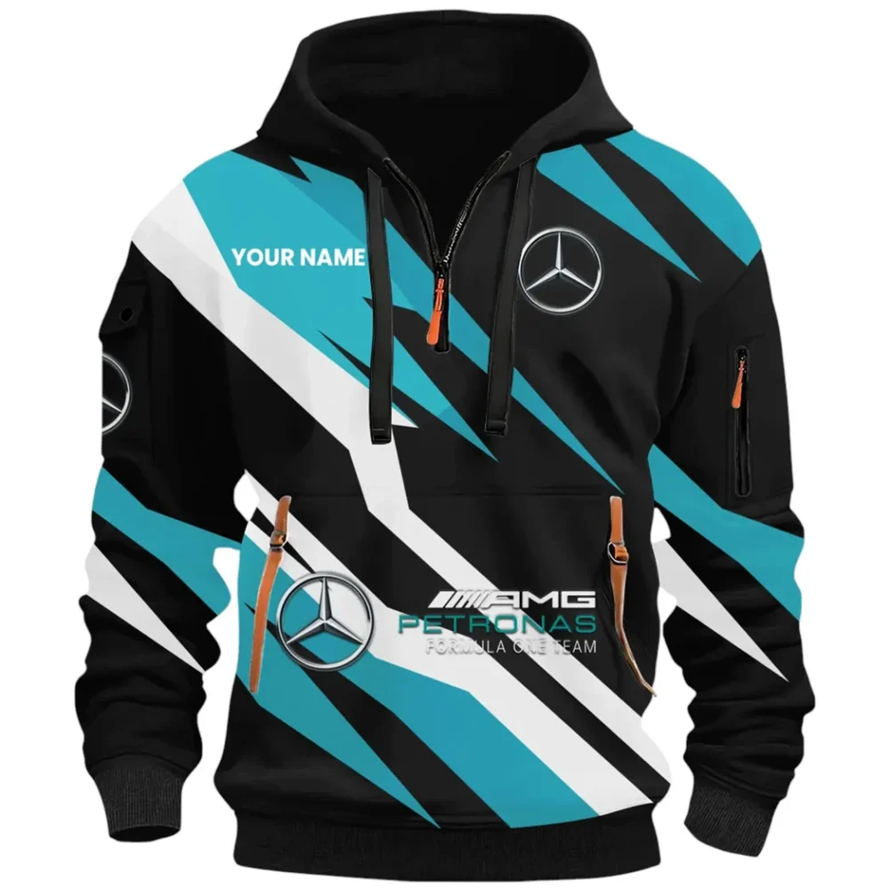 Lifestyle Ride Hoodie Half Zip 3D Print, Rugged & Sporty Hoodie CAR514100925048 - Image 3