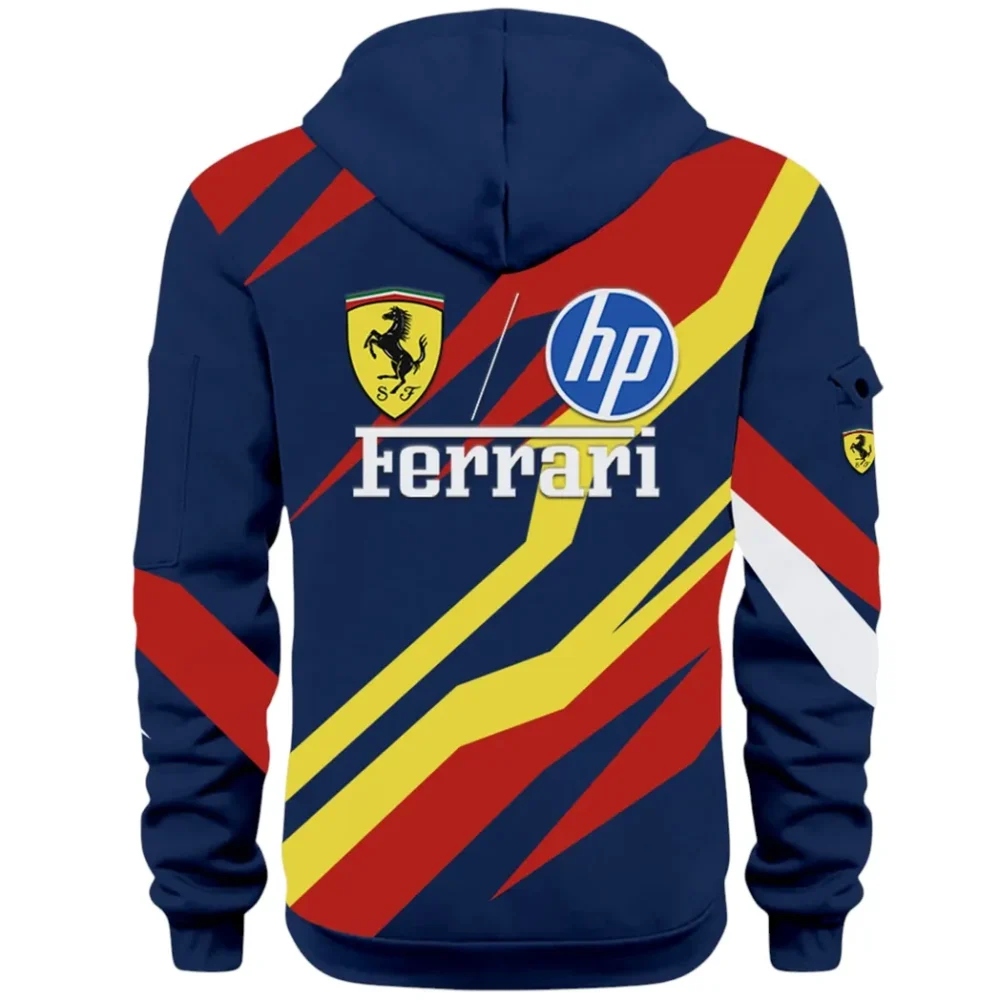 Racing Legend Hoodie Half Zip 3D Print, Comfortable Daily Hoodie CAR514100925050 - Image 4