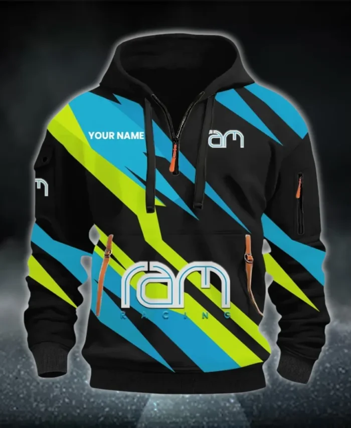 Tough Truck Brand Hoodie Half Zip 3D Print, Everyday Comfortable Hoodie CAR514100925054