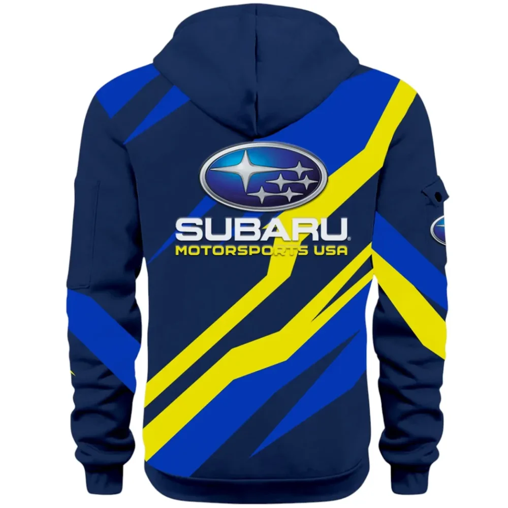 All-Wheel Drive Car Hoodie Half Zip 3D Print, Streetwear Casual Look Outfit CAR514100925055 - Image 4
