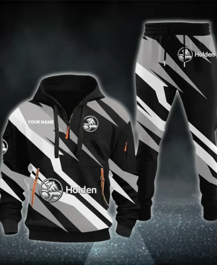 Family Sedan Hoodie Half Zip x Sweatpants Set, Bold Automotive 3D Hoodie Set CAR514100925056