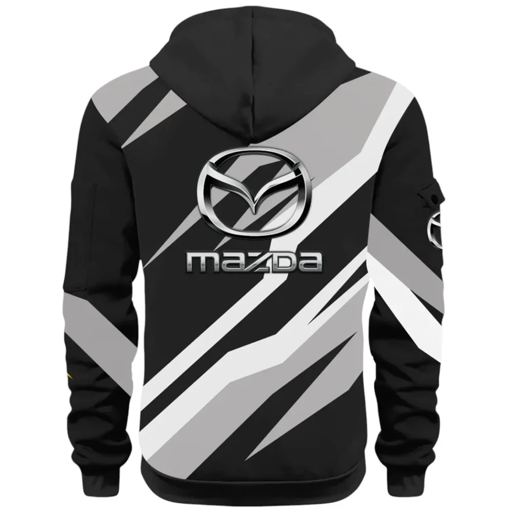Sport Hatchback Hoodie Half Zip 3D Print, Sporty Everyday Wear Hoodie CAR514100925058 - Image 4