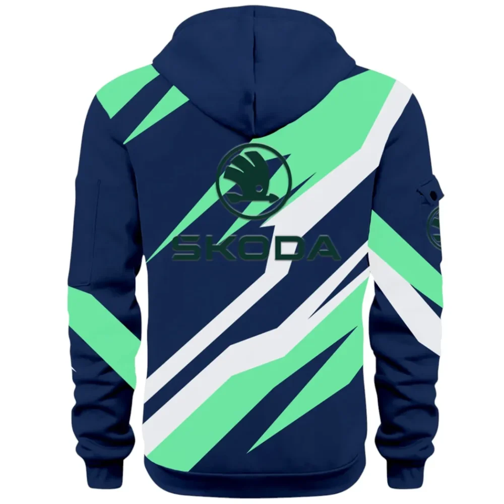 City-Friendly Automobile Hoodie Half Zip 3D Print, Rugged Casual Hoodie CAR514100925059 - Image 4
