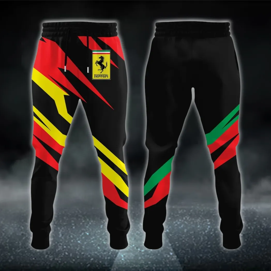 Track-Ready Sports Car Sweatpants 3D Print, Car Culture Streetwear Pants CAR514100925062