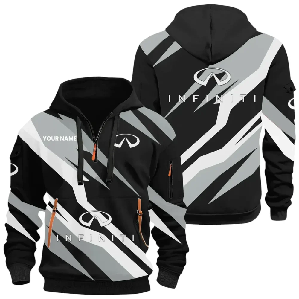 Performance Coupe Hoodie Half Zip x Sweatpants Set, Garage Life 3D Hoodie Set CAR514100925065 - Image 3