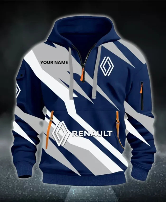 Passenger Vehicle Hoodie Half Zip 3D Print, Urban Style & Relaxed Fit Hoodie CAR514100925068