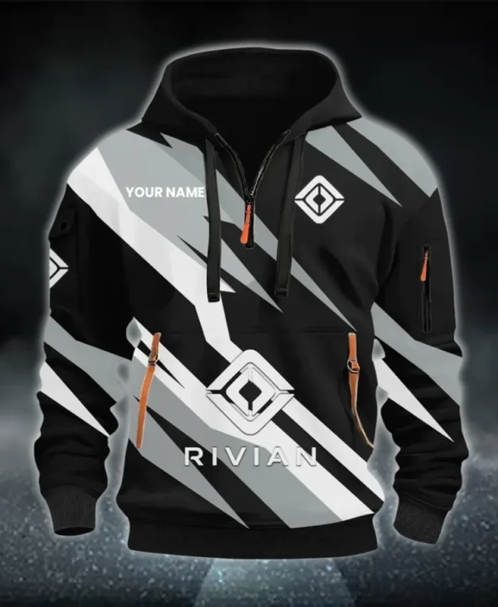 Racing Car Hoodie Half Zip 3D Print, Adventure-Ready Comfortable Hoodie CAR514100925069