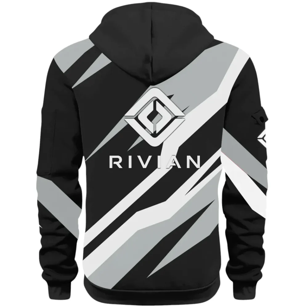 Racing Car Hoodie Half Zip 3D Print, Adventure-Ready Comfortable Hoodie CAR514100925069 - Image 4
