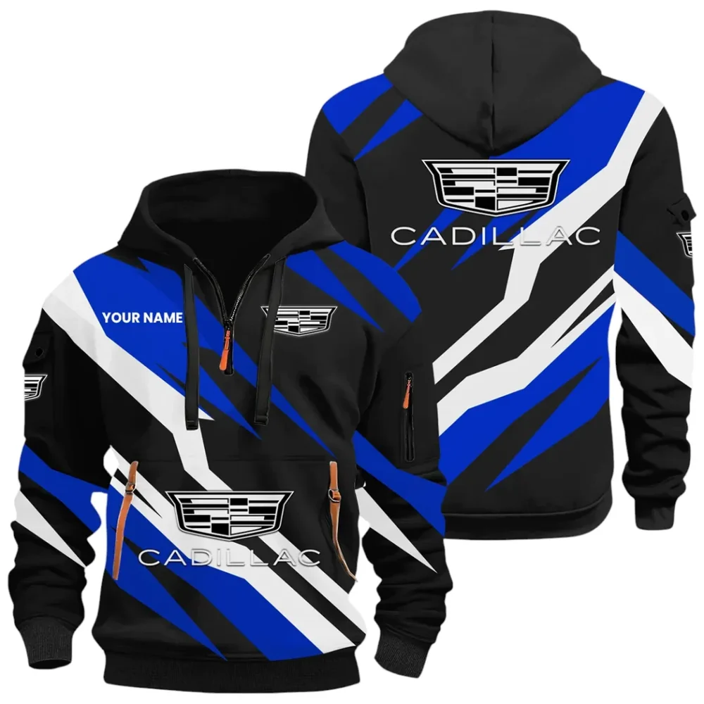 Elegant Touring Car Hoodie Half Zip x Sweatpants Set, Automotive Streetwear Hoodie Set CAR514100925071 - Image 3