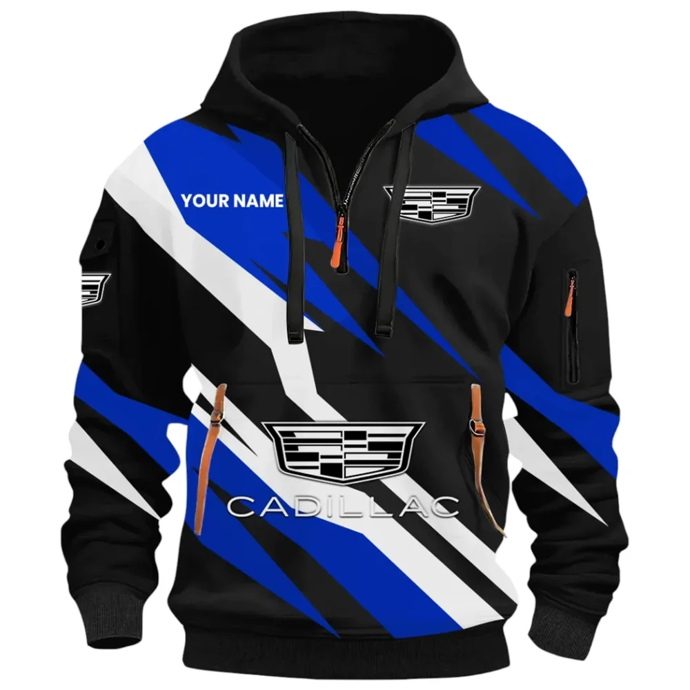 Elegant Touring Car Hoodie Half Zip 3D Print, Rugged & Comfortable Streetwear Outfit CAR514100925071 - Image 3