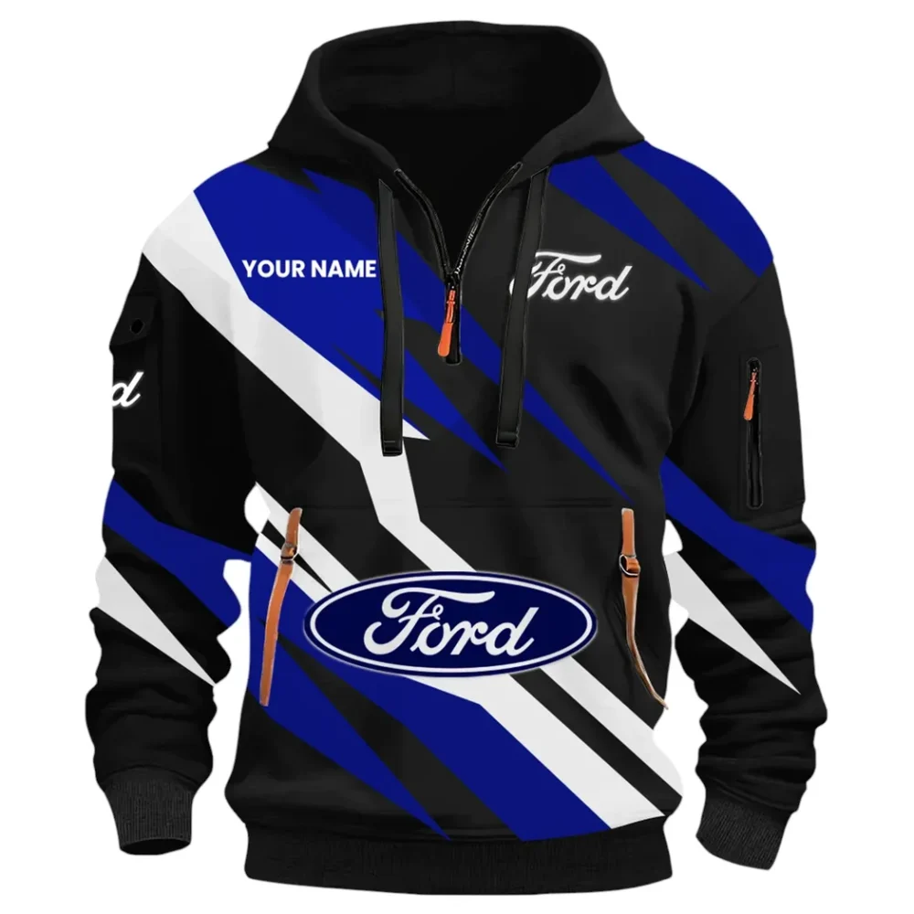 Pickup Legend Hoodie Half Zip 3D Print, Classic Comfortable Hoodie Style CAR514100925073 - Image 3