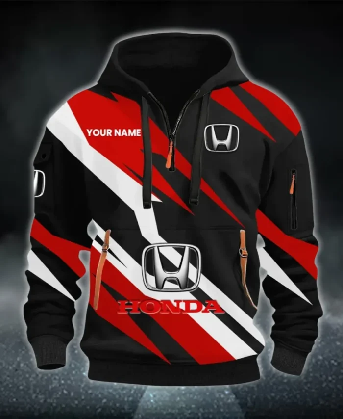 Crossover Hoodie Half Zip 3D Print, Street-Ready Casual Hoodie CAR514100925074