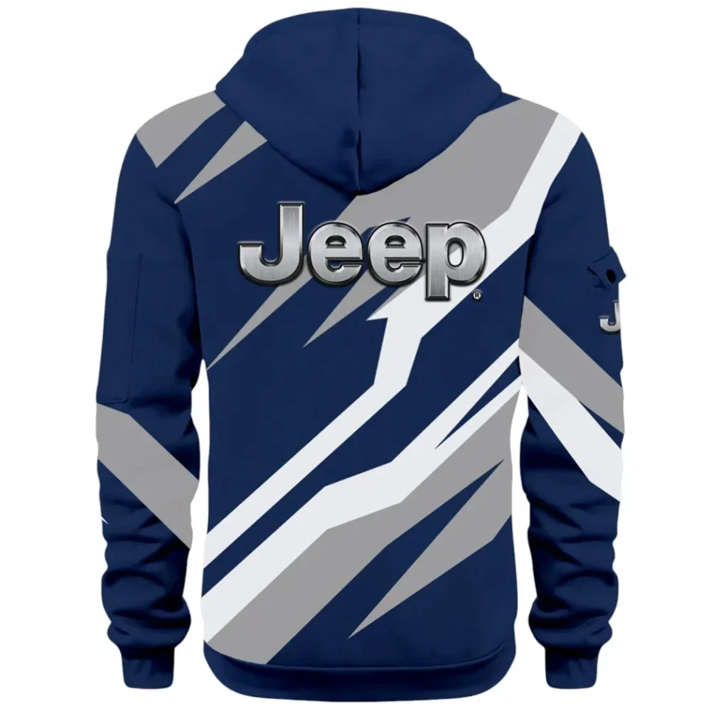 Open-Top SUV Company Hoodie Half Zip 3D Print, Durable & Casual Streetwear CAR514100925077 - Image 4