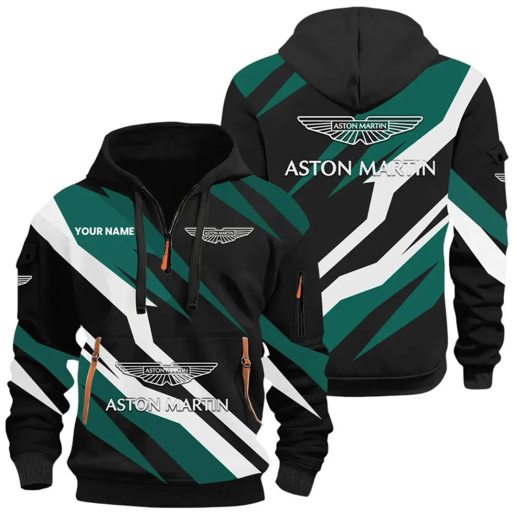 Stylish GT Car Hoodie Half Zip 3D Print, Adventure-Ready Streetwear CAR514100925082 - Image 2