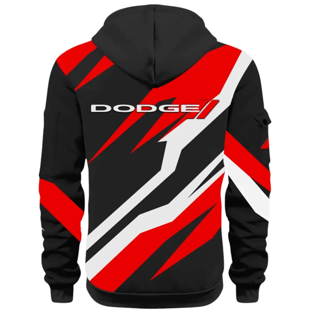 Performance Vehicle Hoodie Half Zip 3D Print, Comfortable Daily Hoodie CAR514100925083 - Image 4